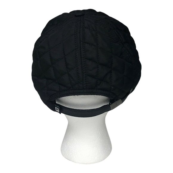 FABLETICS Quilted Cap Hat Black Adjustable - Picture 3 of 6
